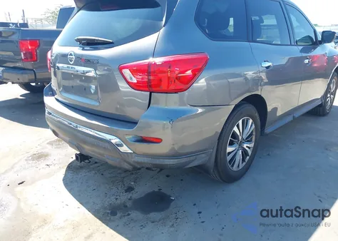 2017 Nissan Pathfinder S z USA, uszkodzony, nr VIN 5N1DR2MN6HC697592